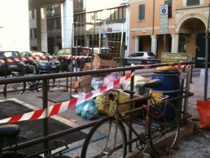 Piazza san Francesco Bologna h 9 del 13 novembre 2013