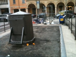 Piazza San Francesco Bologna h 9:10 del 20 dicembre 2013