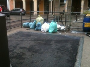 Piazza San Francesco Bologna h 11:15 del 25 dicembre 2013