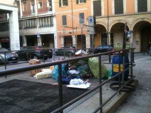 Piazza San Francesco Bologna h 8:40 del 8 gennaio 2014