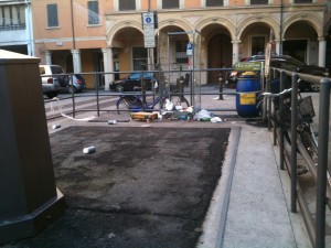 Piazza San Francesco Bologna h 9:10 del 10 gennaio 2014