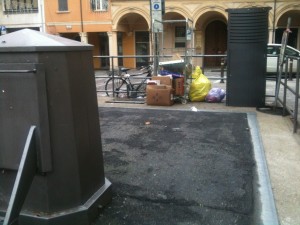 Piazza san Francesco Bologna h 8:45 del 24 gennaio 2014