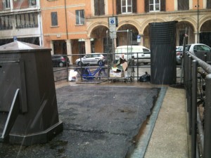 Piazza san Francesco Bologna h 9:55 del 28 gennaio 2014